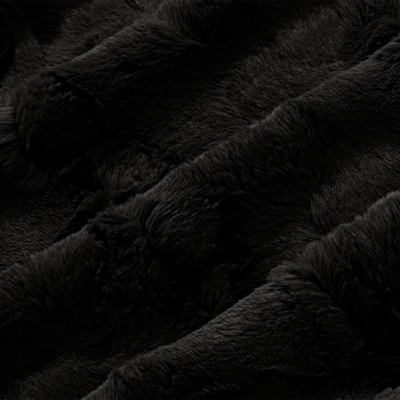 Fourrure Shannon Fabrics - Luxe Cuddle® Hide Caviar (noir)